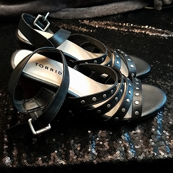 torrid Shoes - TORRID black studded heels